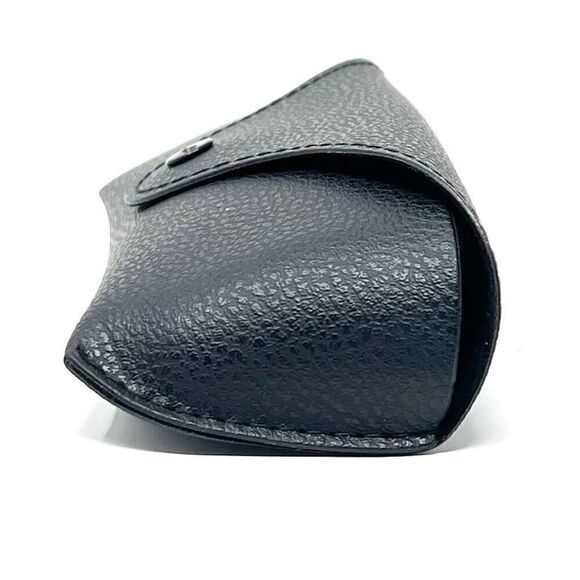 Ray-Ban Black Leather Glasses Case for Sunglasses Eyeglasses with Cleaning Cloth - Picture 10 of 12